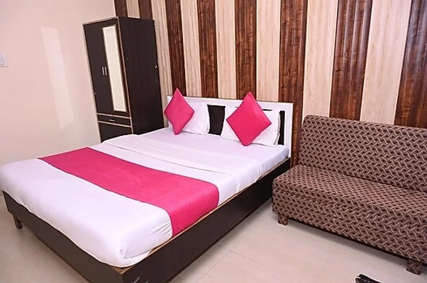 hotel with party hall in bhelupur, varanasi - hotel pavitri varanasi