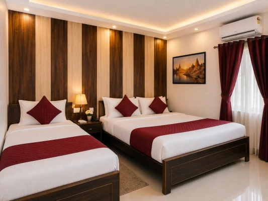 hotel room booking in bhelupur, varanasi - hotel pavitri varanasi