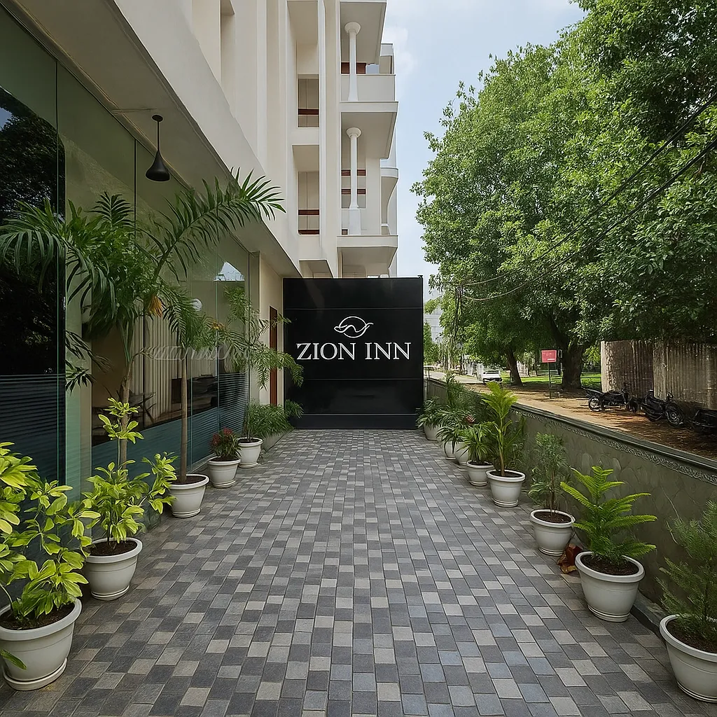 hotel stay in hotel zion inn varanasi