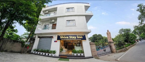 hotel with meeting room in buddh vihar, varanasi - shiva stay inn