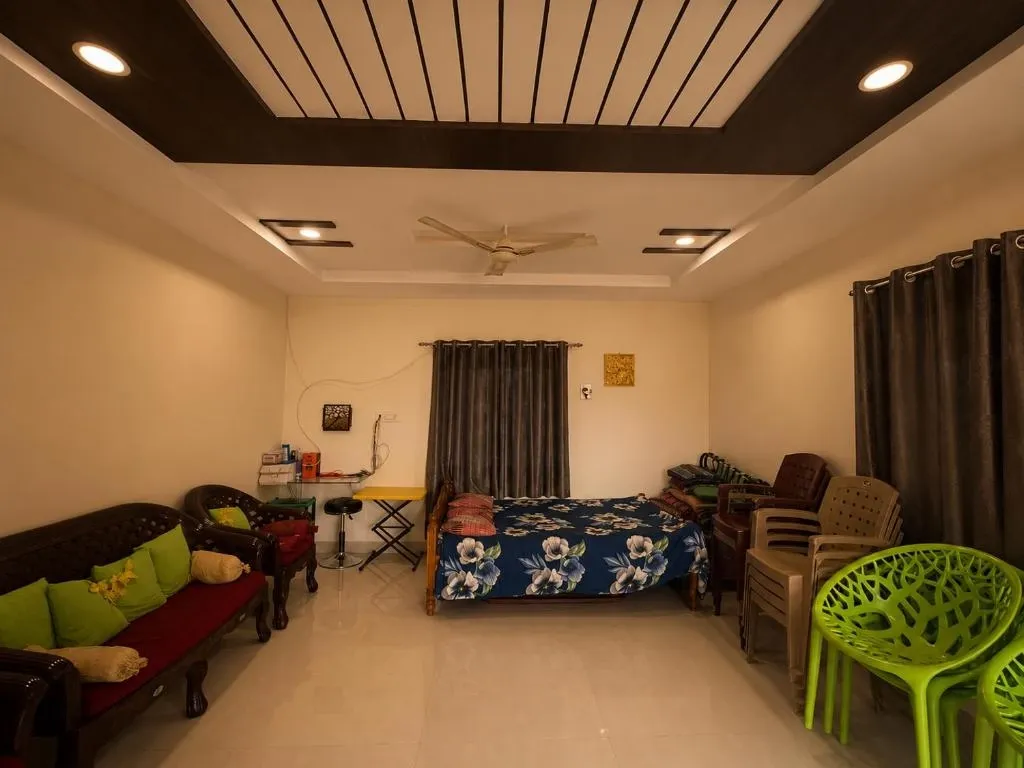 hotel with gym in bemeshwara temple, vemulawada - hotel moturi farmstay