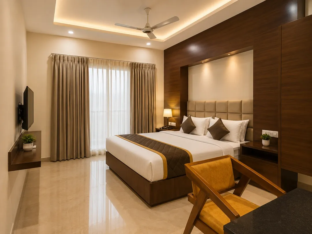 hotel with swimming pool in mg road, vijayapura - unnati stay inn vijayapura by hrg