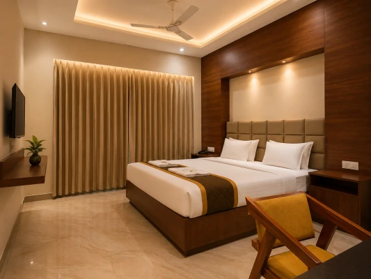 hotel with party hall in mg road, vijayapura - unnati stay inn vijayapura by hrg