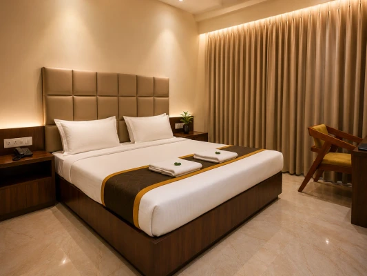 hotel near vijayapura airport - unnati stay inn vijayapura by hrg