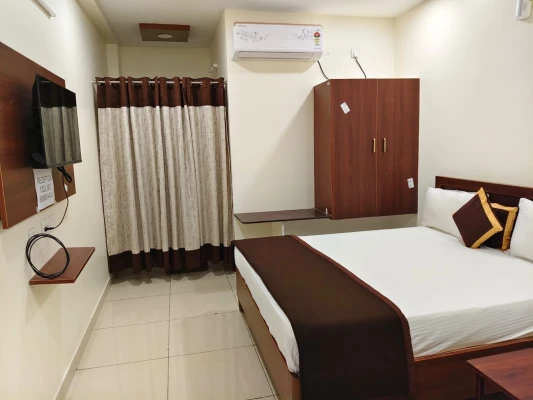 online room booking in arundelpet, guntur - hotel kk grand