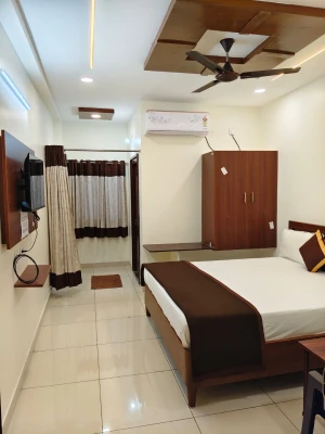 hotel with gym in arundelpet, guntur - hotel kk grand