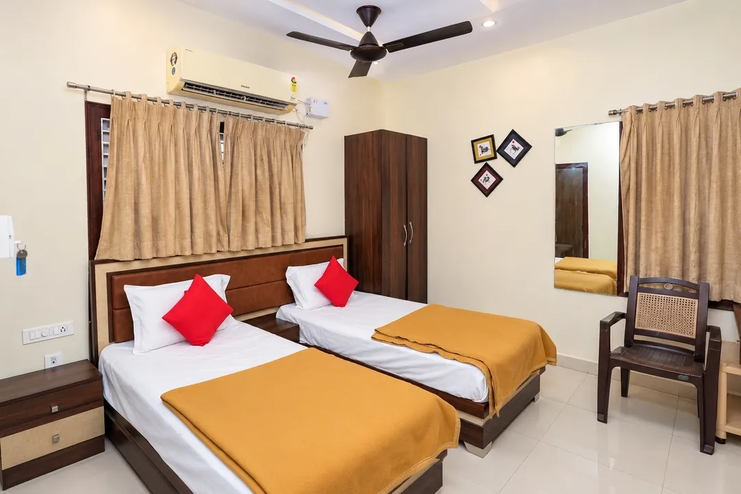 cheap hotels in hotel sk7 restaurant, service apartments & hotel rooms vijayawada