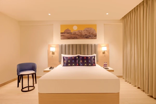 hotel with gym in benz circle, vijayawada - keys lite by lemon tree hotels krishna vijayawada