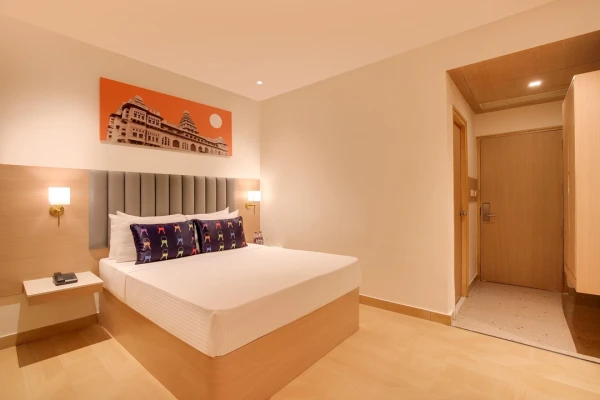 hotel in benz circle, vijayawada for family - keys lite by lemon tree hotels krishna vijayawada