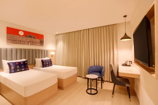 hotel room booking in benz circle, vijayawada - keys lite by lemon tree hotels krishna vijayawada