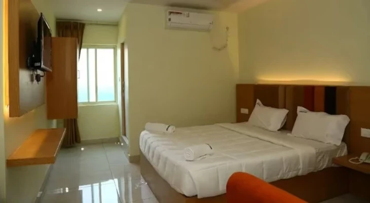 3 star hotel in labbipet, vijayawada - sri subhamastu grand