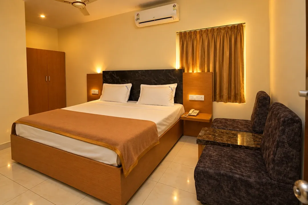 jacuzzi hotel in labbipet, vijayawada - sri subhamastu grand