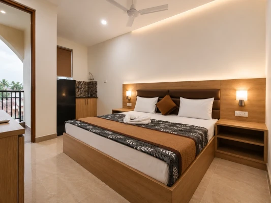 hotel room booking in devi atlas road, vrindavan - hotel devi ram atithi bhawan near banke bihari mandir